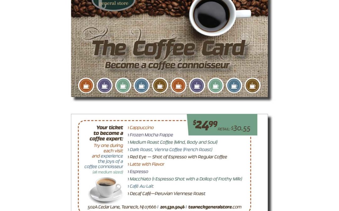 Teaneck General Store Coffee Card